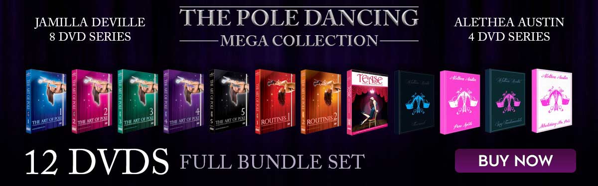 Pole Dance 12 DVD Mega Collection Jamilla Deville-and-Alethea-Austin-Slide