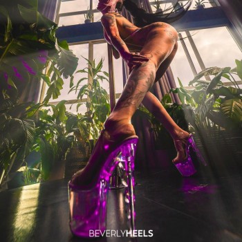 Step into the Light with Flashdance light up heel ♥️👠