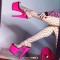 Adore-708Uv - Clear Neon Pink