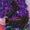 Demonia Bear-202 - Black Veggie Suede