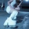 Demonia Camel-311 - White Vegan Leather