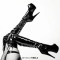 Flamingo-3063 - Black Stretch Pat  