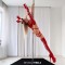 Flamingo-3063 - Red Stretch Pat  