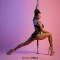 Flamingo-808LG - Clear Rose Gold Hologram Glitter  