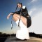 Stack-301 - White Vegan Leather