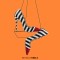 Halloween Cruella Beetlejuice Zebra Stripe Red Pointed Rivet Toe Stiletto 3 Inches Heels Pumps