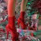 Adore-1020GP - Ruby Red Glitter Patent