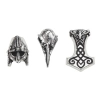 ABR5 - Norsebraid Hair Beads
