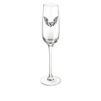 CWT54 - Wings of Love Champagne Glass