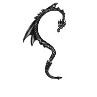 E274B - The Black Dragons Lure Ear Wrap