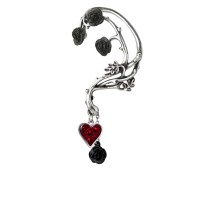 E329 - Bed of Blood Roses Ear Wrap