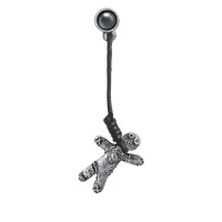 E408 - Voodoo Doll Earring
