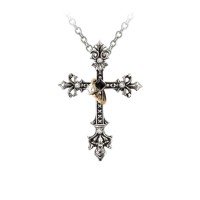 P705 - Maryam Theotokos Ring Cross Pendant