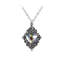 P711 - Crystal Heart Pendant