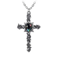 P804 - Ivy Cross Pendant