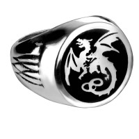 R154 - Wyverex Dragon Signet Ring