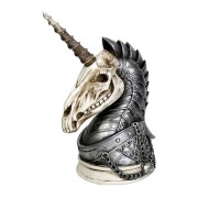 V37 - Unicorn War Horse Figurine
