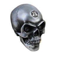 V41 - Large Metalized Colored Skull