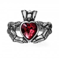 R210 - Claddagh By Night Ring