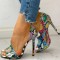 Ladies Party Stiletto Heels - Snake 