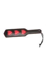 2049 X-play red heart impression paddle