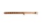 2094 - X Play Quilted Collar With Leash Bronze