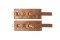 2096 - X Play Quilted Wrist Cuffs Bronze