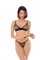 2099 - X Play Quilted Mini Crop Bronze , Black