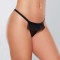 A1104 - Adore Black Tie Panty