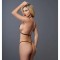 A1138B - Adore Halter Harness Black