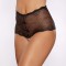 A1161B - Allure Lingerie Passion & Pearl Lace Thong Black