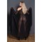 A1135 - Adore Drama Queen: Open Shoulder Cape With Open G String