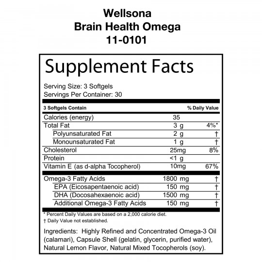 Amway Wellsona 500 mg DHA Brain Health Omega in HealthCare from Amway