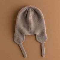 Ushanka 100% Cashmere Knitted Windproof Snow Thicker Warm Winter Hat - Camel