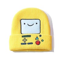 Cute Korean Style Anime Kawaii GameBoy Winter Hat - Yellow