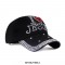 I Love Jesus Adjustable Baseball Cap with Rhinestones - Pink
