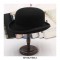 Derby Bowler Satin Lined Old Fashion Costumes Hat - Black