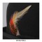 Derby Bowler Satin Lined Old Fashion Costumes Feathers Hat - Black