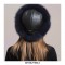 Earmuffs Faux Furry Siberian Winter Leather Hat - Stone Blue