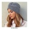 Vintage French Style  Knitted Wool Winter Hat Headwear - Pink