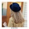 Porkpie Old Fashion Concept Costumes Winter Autumn Warm Style Hat - Blue
