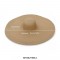 Oversized Straw Summer Brim Summer Sun Beach Hat - Yellow