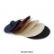 Oversized Straw Summer Brim Summer Sun Beach Hat - Yellow