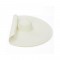 Oversized Straw Summer Brim Summer Sun Beach Hat - Milky White