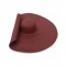 Oversized Straw Summer Brim Summer Sun Beach Hat - Wine Red