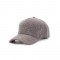 Adjustable Knitted Wool Winter Baseball Cap with Rhinestones - Gray