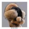 Ushanka Earmuffs Faux Furry Nomad Winter Hat - Navy Blue