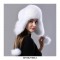Ushanka Earmuffs Faux Furry Nomad Winter Hat - Black