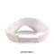 Rhinestones Visor Empty Top Adjustable Golf Beach Cap - White