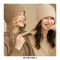 Ushanka 100% Cashmere Knitted Windproof Snow Thicker Warm Winter Hat - Black